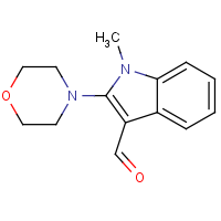 CAS: 861212-44-4 | OR32657 | 1-Methyl-2-(morpholin-4-yl)-1H-indole-3-carbaldehyde