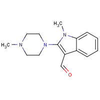 CAS: 886360-89-0 | OR32658 | 1-Methyl-2-(4-methylpiperazin-1-yl)-1H-indole-3-carbaldehyde