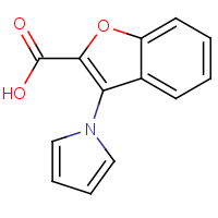 CAS:80066-99-5 | OR32685 | 3-(1H-Pyrrol-1-yl)-1-benzofuran-2-carboxylic acid