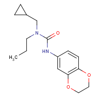 CAS: 865659-88-7 | OR32697 | 3-(Cyclopropylmethyl)-1-(2,3-dihydro-1,4-benzodioxin-6-yl)-3-propylurea