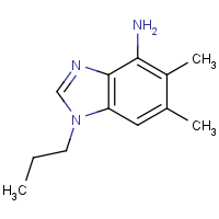 CAS:338423-42-0 | OR32741 | 5,6-Dimethyl-1-propyl-1H-1,3-benzodiazol-4-amine