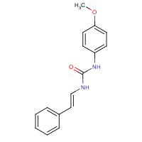 CAS:74088-06-5 | OR32756 | 3-(4-Methoxyphenyl)-1-[(E)-2-phenylethenyl]urea