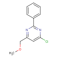 CAS: 325685-59-4 | OR32761 | 4-Chloro-6-(methoxymethyl)-2-phenylpyrimidine