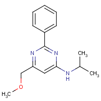 CAS: 339279-03-7 | OR32763 | 6-(Methoxymethyl)-2-phenyl-N-(propan-2-yl)pyrimidin-4-amine
