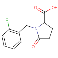 CAS: 87341-46-6 | OR32773 | 1-[(2-Chlorophenyl)methyl]-5-oxopyrrolidine-2-carboxylic acid