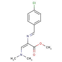 CAS:76862-13-0 | OR32838 | Methyl (2E)-2-[(E)-[(4-chlorophenyl)methylidene]amino]-3-(dimethylamino)prop-2-enoate