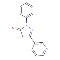 CAS: 21683-61-4 | OR32843 | 1-Phenyl-3-(pyridin-3-yl)-4,5-dihydro-1H-pyrazol-5-one