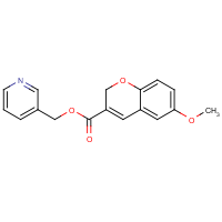 CAS: 338760-82-0 | OR32846 | (Pyridin-3-yl)methyl 6-methoxy-2H-chromene-3-carboxylate