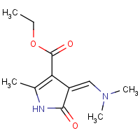 CAS:34463-68-8 | OR32847 | Ethyl (4Z)-4-[(dimethylamino)methylidene]-2-methyl-5-oxo-4,5-dihydro-1H-pyrrole-3-carboxylate