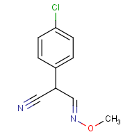 CAS: 1013061-60-3 | OR32860 | (3E)-2-(4-Chlorophenyl)-3-(methoxyimino)propanenitrile