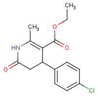 CAS: 329700-15-4 | OR32866 | Ethyl 4-(4-chlorophenyl)-2-methyl-6-oxo-1,4,5,6-tetrahydropyridine-3-carboxylate