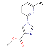CAS: 220965-34-4 | OR32897 | Methyl 1-(6-methylpyridin-2-yl)-1H-imidazole-4-carboxylate