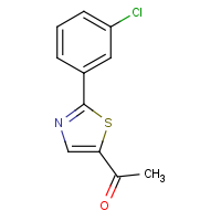 CAS: 672950-24-2 | OR32906 | 1-[2-(3-Chlorophenyl)-1,3-thiazol-5-yl]ethan-1-one