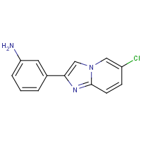CAS:439110-86-8 | OR32917 | 3-{6-Chloroimidazo[1,2-a]pyridin-2-yl}aniline