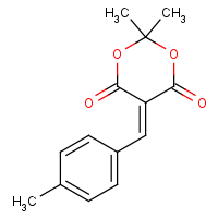 CAS: 15795-51-4 | OR32949 | 2,2-Dimethyl-5-[(4-methylphenyl)methylidene]-1,3-dioxane-4,6-dione
