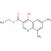 CAS: 77156-77-5 | OR32979 | Ethyl 4-hydroxy-6,8-dimethylquinoline-3-carboxylate
