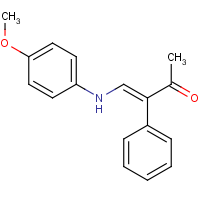 CAS: 1164560-22-8 | OR32996 | (3E)-4-[(4-Methoxyphenyl)amino]-3-phenylbut-3-en-2-one