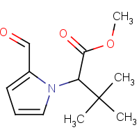 CAS: 343373-28-4 | OR33000 | Methyl 2-(2-formyl-1H-pyrrol-1-yl)-3,3-dimethylbutanoate