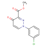 CAS: 478063-66-0 | OR33009 | Methyl 1-(3-chlorophenyl)-4-oxo-1,4-dihydropyridazine-3-carboxylate