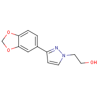 CAS:955976-57-5 | OR33031 | 2-[3-(2H-1,3-Benzodioxol-5-yl)-1H-pyrazol-1-yl]ethan-1-ol
