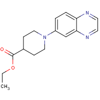 CAS: 453557-64-7 | OR33032 | Ethyl 1-(quinoxalin-6-yl)piperidine-4-carboxylate