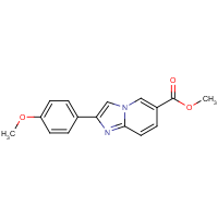 CAS:866050-80-8 | OR33042 | Methyl 2-(4-methoxyphenyl)imidazo[1,2-a]pyridine-6-carboxylate