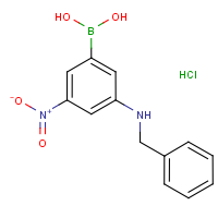 CAS: 913835-78-6 | OR3307 | 3-(Benzylamino)-5-nitrobenzeneboronic acid hydrochloride