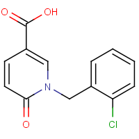 CAS: 4399-77-3 | OR33070 | 1-[(2-Chlorophenyl)methyl]-6-oxo-1,6-dihydropyridine-3-carboxylic acid