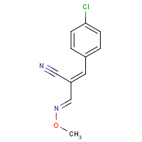 CAS: 339011-91-5 | OR33081 | (2Z)-3-(4-Chlorophenyl)-2-[(1E)-(methoxyimino)methyl]prop-2-enenitrile