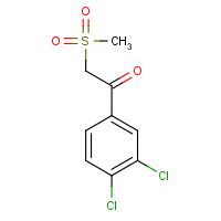 CAS:344275-49-6 | OR33083 | 1-(3,4-Dichlorophenyl)-2-methanesulfonylethan-1-one