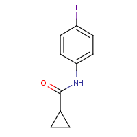 CAS:23779-17-1 | OR33126 | N-(4-Iodophenyl)cyclopropanecarboxamide