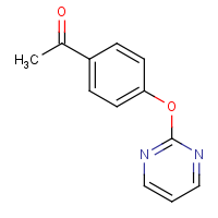CAS:182141-36-2 | OR33130 | 1-[4-(Pyrimidin-2-yloxy)phenyl]ethan-1-one