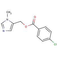 CAS: 866131-15-9 | OR33134 | (1-Methyl-1H-imidazol-5-yl)methyl 4-chlorobenzoate