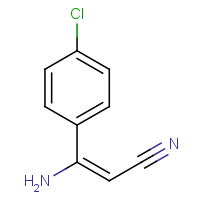 CAS: 107840-43-7 | OR33136 | (2E)-3-Amino-3-(4-chlorophenyl)prop-2-enenitrile