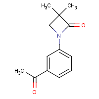 CAS: 453557-75-0 | OR33149 | 1-(3-Acetylphenyl)-3,3-dimethylazetidin-2-one