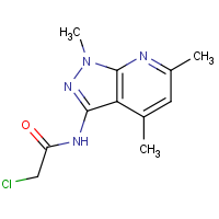 CAS:866131-79-5 | OR33155 | 2-Chloro-N-{1,4,6-trimethyl-1H-pyrazolo[3,4-b]pyridin-3-yl}acetamide