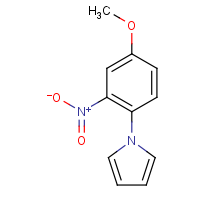 CAS: 59194-25-1 | OR33160 | 1-(4-Methoxy-2-nitrophenyl)-1H-pyrrole