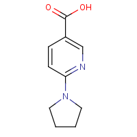 CAS: 210963-95-4 | OR33166 | 6-(Pyrrolidin-1-yl)pyridine-3-carboxylic acid