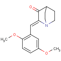 CAS: 315244-82-7 | OR33176 | (2Z)-2-[(2,5-Dimethoxyphenyl)methylidene]-1-azabicyclo[2.2.2]octan-3-one