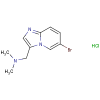 CAS:1134570-17-4 | OR33201 | ({6-Bromoimidazo[1,2-a]pyridin-3-yl}methyl)dimethylamine hydrochloride