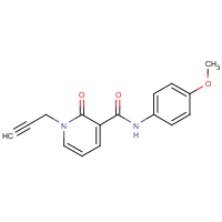 CAS:339028-30-7 | OR33219 | N-(4-Methoxyphenyl)-2-oxo-1-(prop-2-yn-1-yl)-1,2-dihydropyridine-3-carboxamide