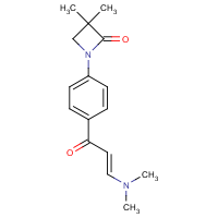 CAS:339100-33-3 | OR33242 | 1-{4-[(2E)-3-(Dimethylamino)prop-2-enoyl]phenyl}-3,3-dimethylazetidin-2-one