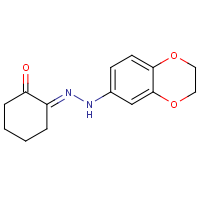 CAS:339101-62-1 | OR33246 | (2E)-2-[2-(2,3-Dihydro-1,4-benzodioxin-6-yl)hydrazin-1-ylidene]cyclohexan-1-one