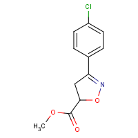 CAS: 91258-47-8 | OR33248 | Methyl 3-(4-chlorophenyl)-4,5-dihydro-1,2-oxazole-5-carboxylate