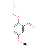 CAS:149384-09-8 | OR33266 | 2-(2-Formyl-4-methoxyphenoxy)acetonitrile