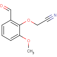 CAS:127500-89-4 | OR33272 | 2-(2-Formyl-6-methoxyphenoxy)acetonitrile