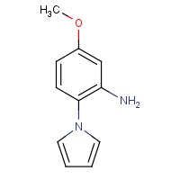 CAS: 59194-26-2 | OR33286 | 5-Methoxy-2-(1H-pyrrol-1-yl)aniline
