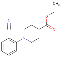 CAS:357670-16-7 | OR33289 | Ethyl 1-(2-cyanophenyl)piperidine-4-carboxylate