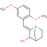 CAS:866138-55-8 | OR33299 | (2Z)-2-[(2,5-Dimethoxyphenyl)methylidene]-1-azabicyclo[2.2.2]octan-3-ol