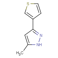 CAS: 3196-01-8 | OR33310 | 5-Methyl-3-(thiophen-3-yl)-1H-pyrazole